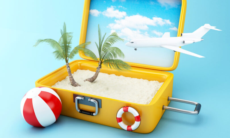 caribbean vacation luggage