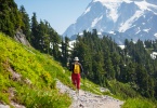 Hike in North Cascades National Park,Washington