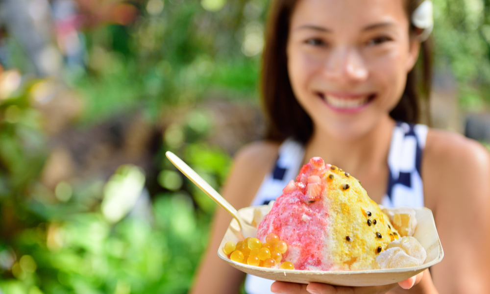 Honolulu food - shave ice