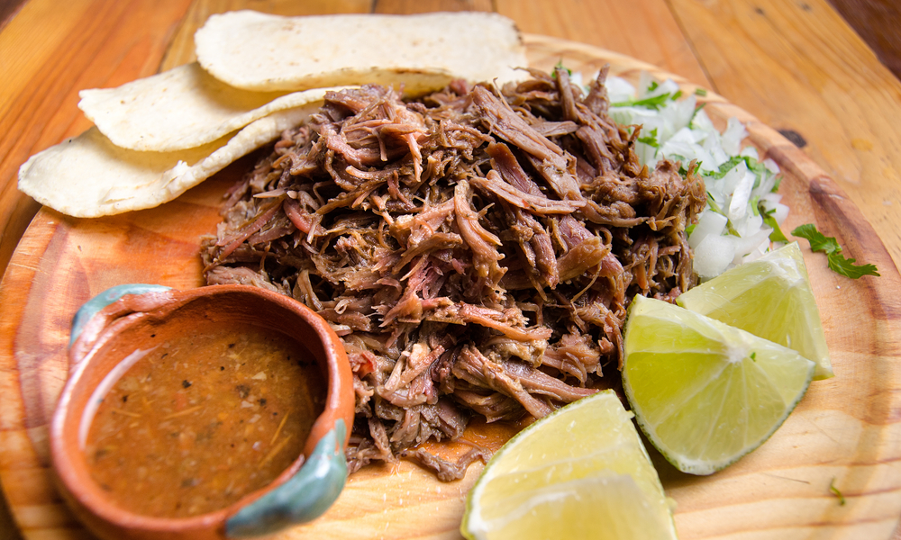 Slow cooker traditional mexican lamb barbacoa