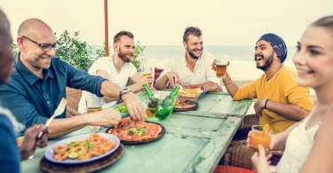 People Relaxation Beach Rest Concept