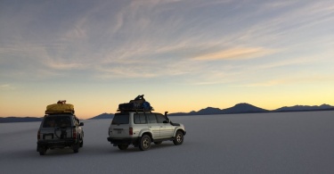 Sunset in the Bolivian Altiplano