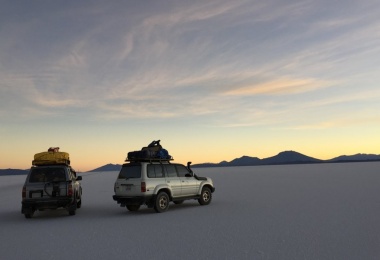 Sunset in the Bolivian Altiplano