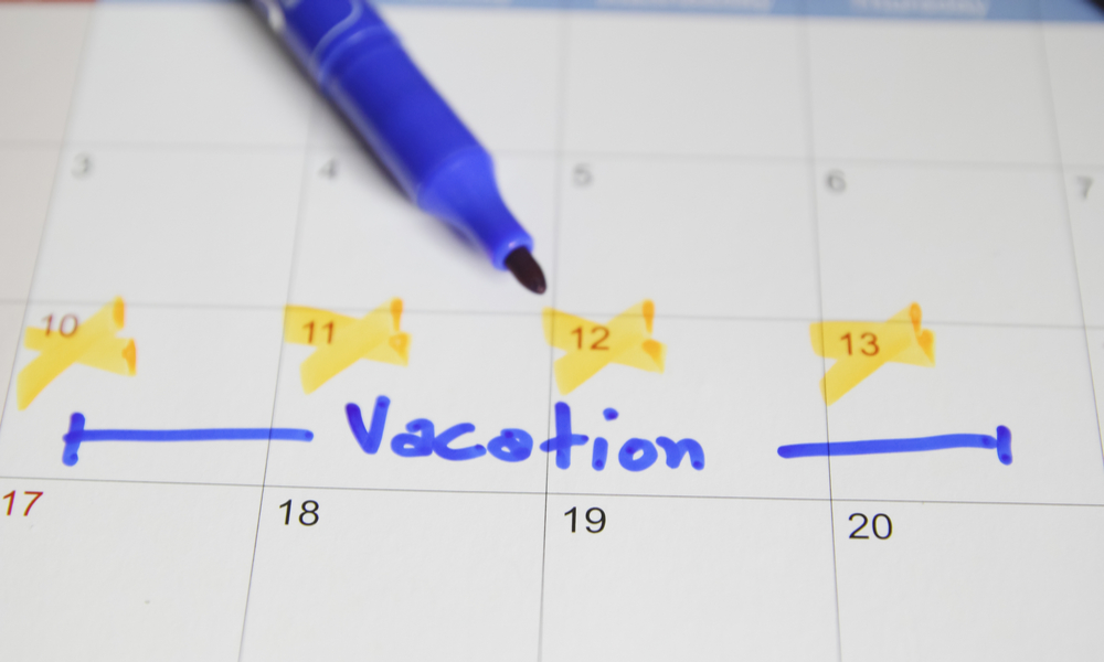 how to plan a vacation - look ahead