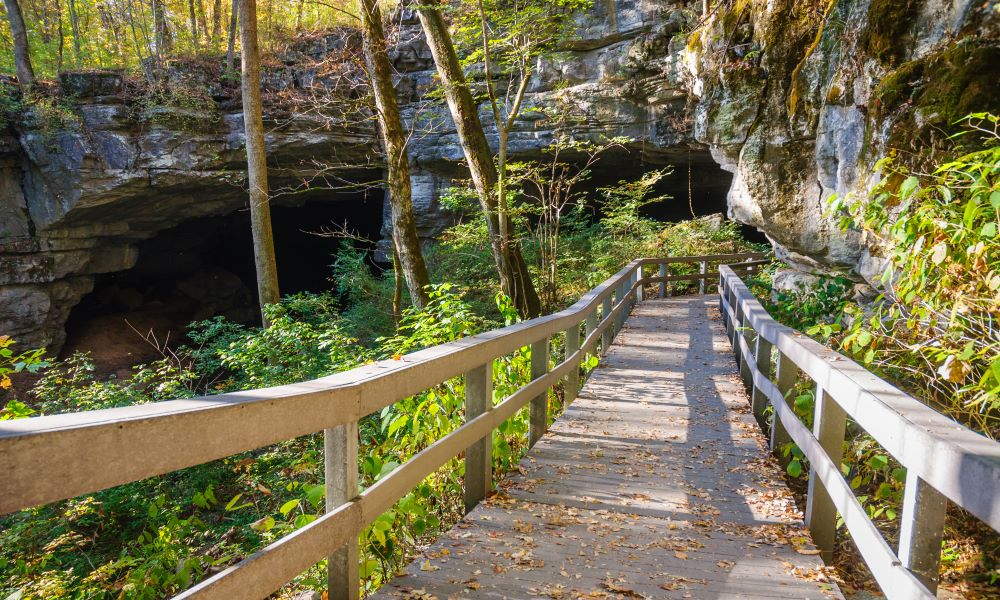 spring break destinations russel cave national monument