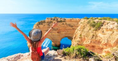 Woman at Algarve