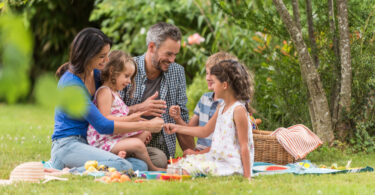 Family at Picnic