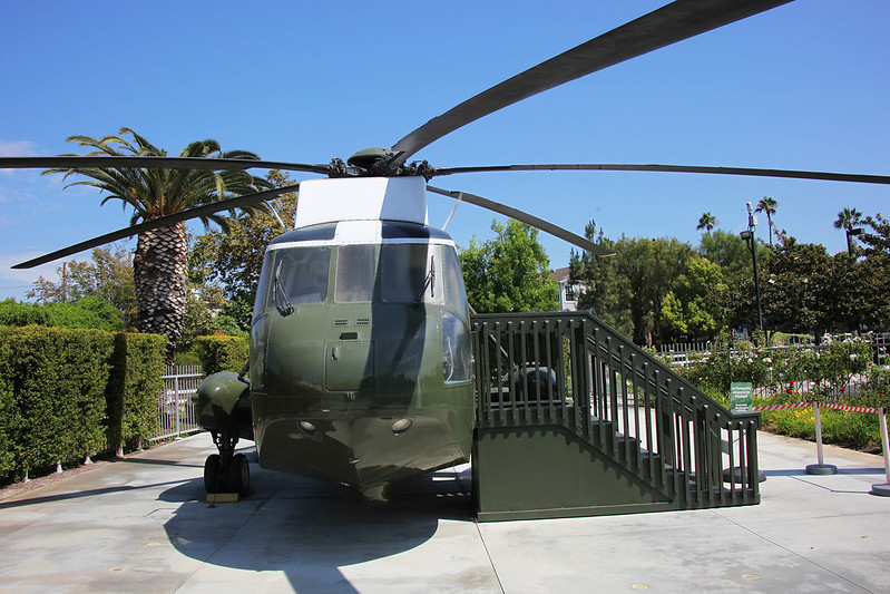 Nixon Helicopter - Richard Nixon Presidential Library and Museum by Tim Evanson licensed under CC BY-ND 2.0