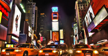 Times Square in Manhattan, New York