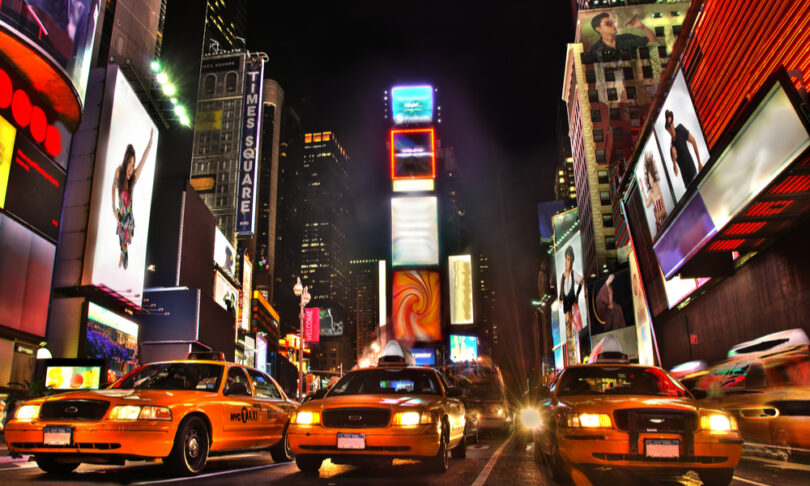 Times Square in Manhattan, New York