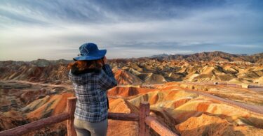 Rainbow moutain's Zhangye Danxia National Geological Park, Zhangye, Gansu - China