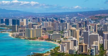 Honolulu skyline