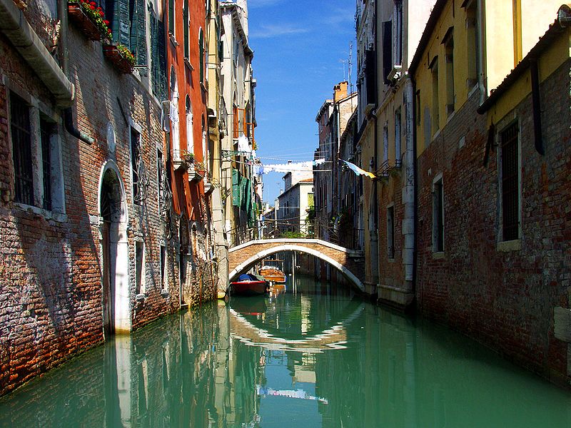 Venice, Italy served as the backdrop for The Tourist (Image: Wikimedia)